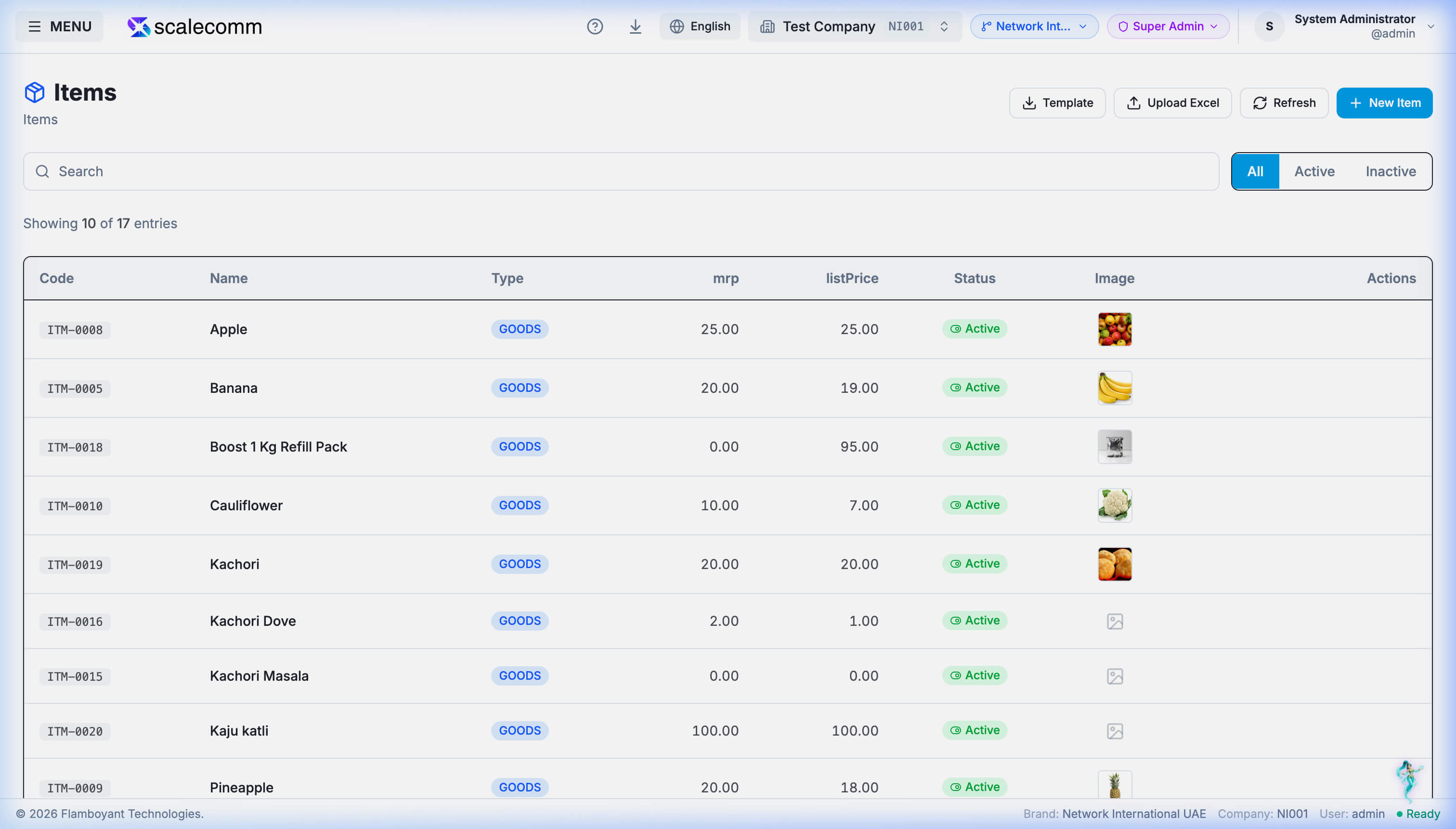 Inventory and stock control